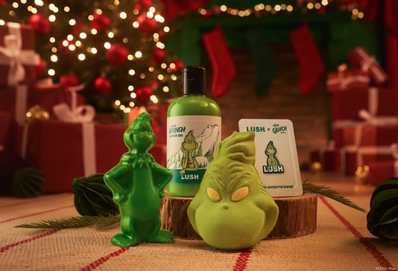 Lush × The Grinch